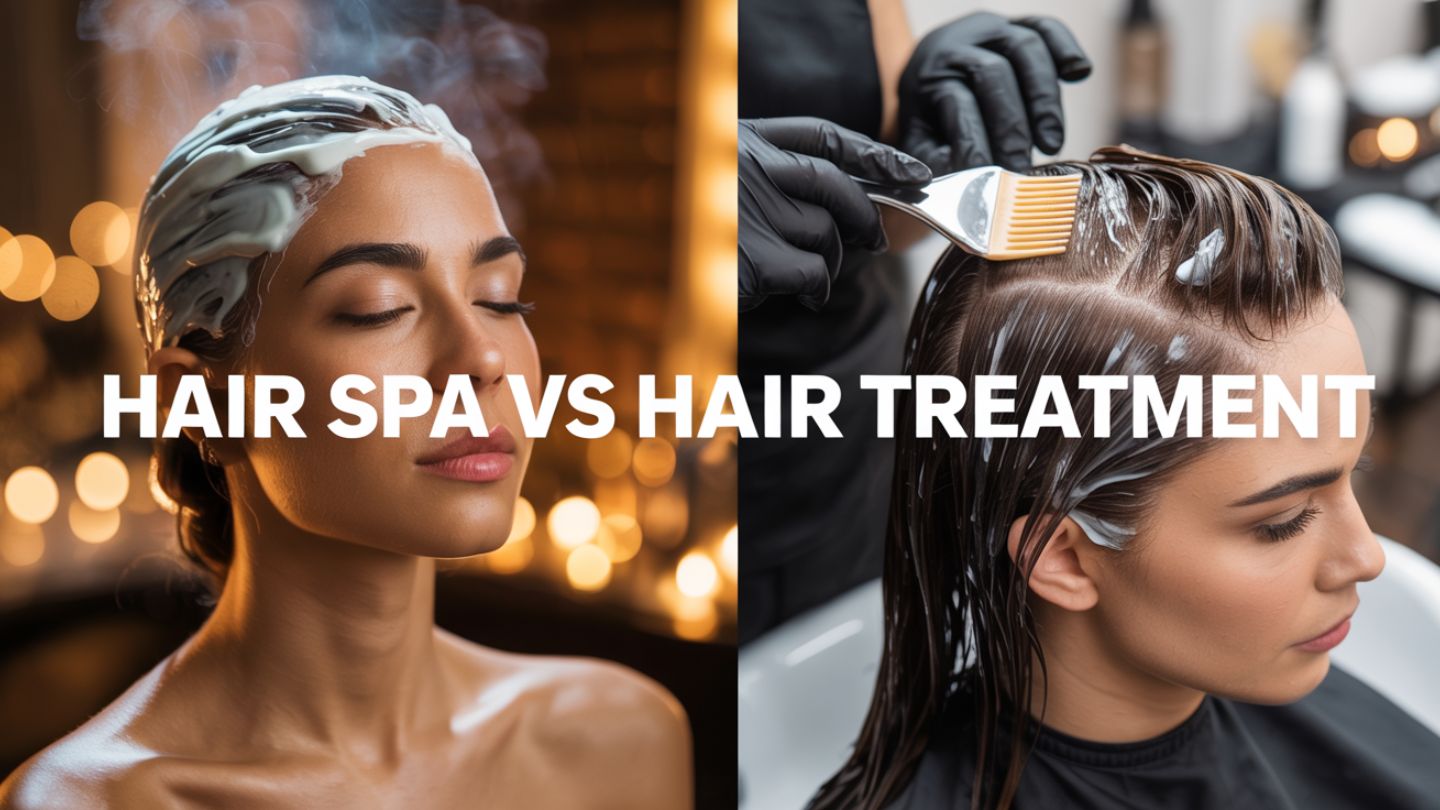What Is the Difference Between Hair Spa and Hair Treatment?