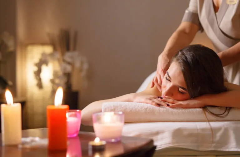 Aromatherapy Massage With Candles Creating Calm Spa Experience