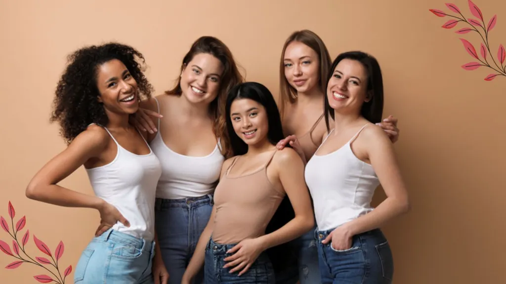 Group of Women Smiling After Facials