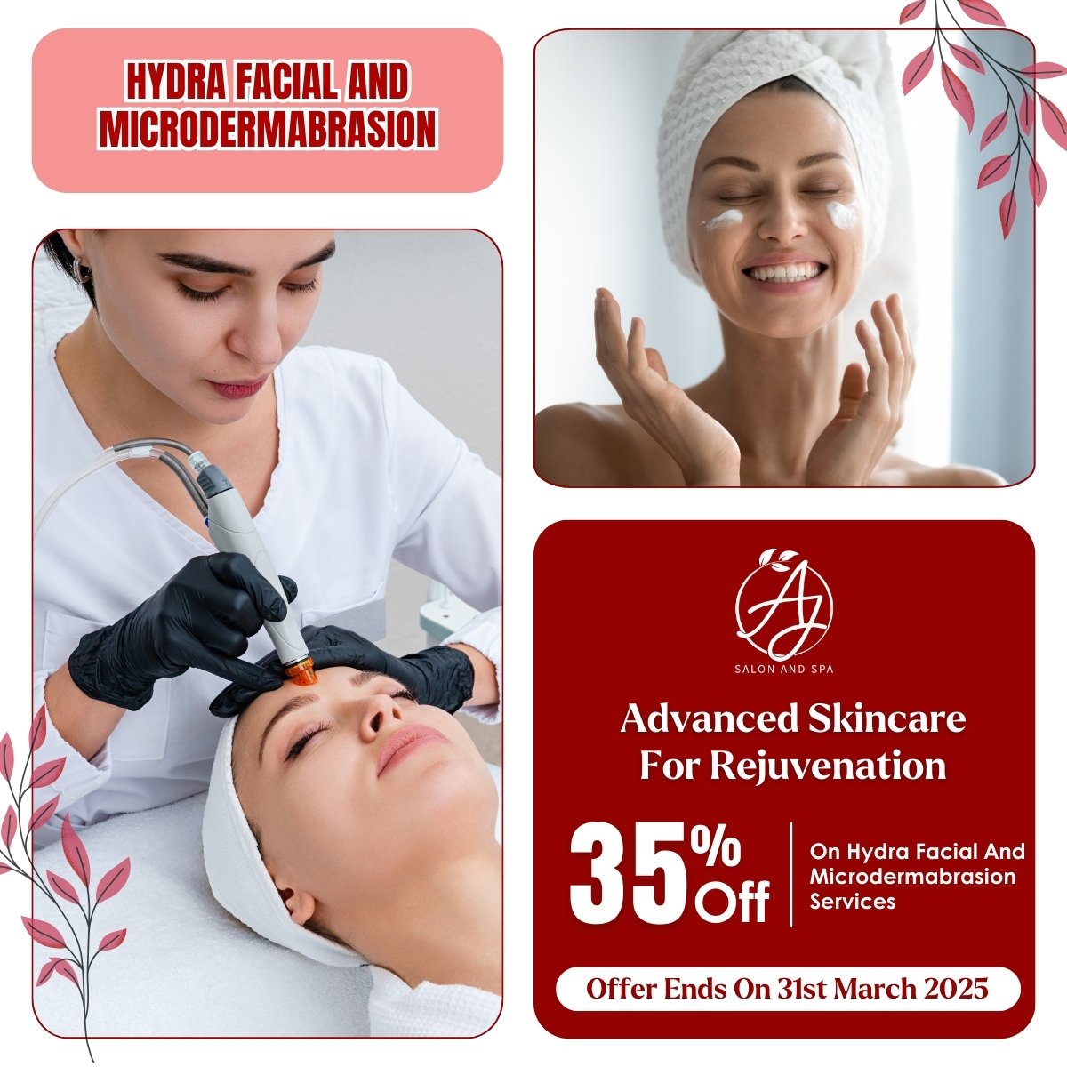 Hydra Facial And Microdermabrasion Skincare Treatment