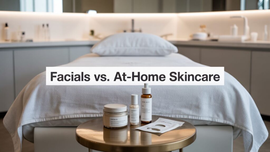 Facials vs. At-Home Skincare: Why Professional Treatments Make a Difference