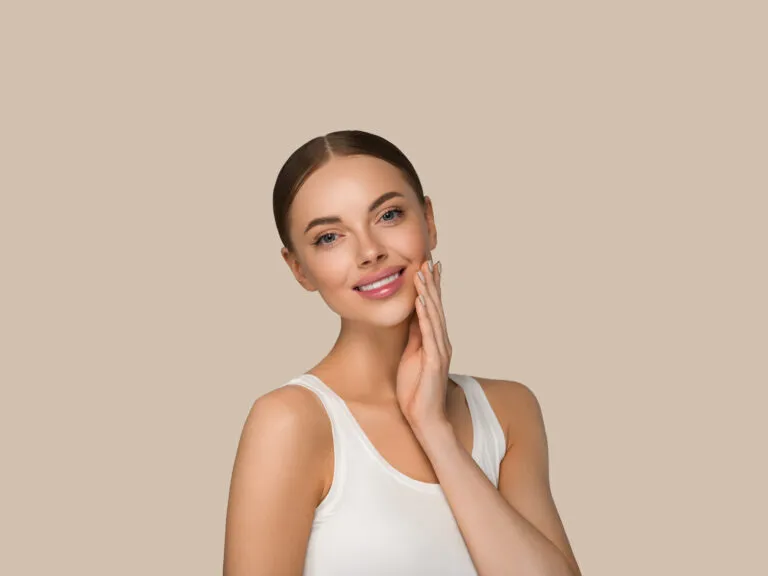 Glowing Skin After Facial Treatment