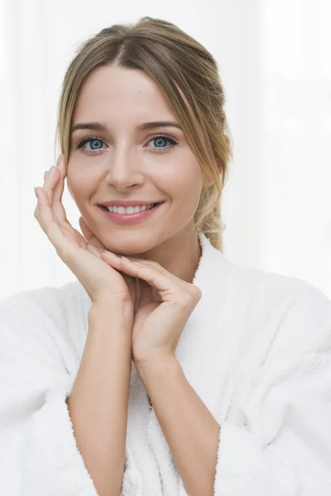 Skin After Facial Spa Treatment