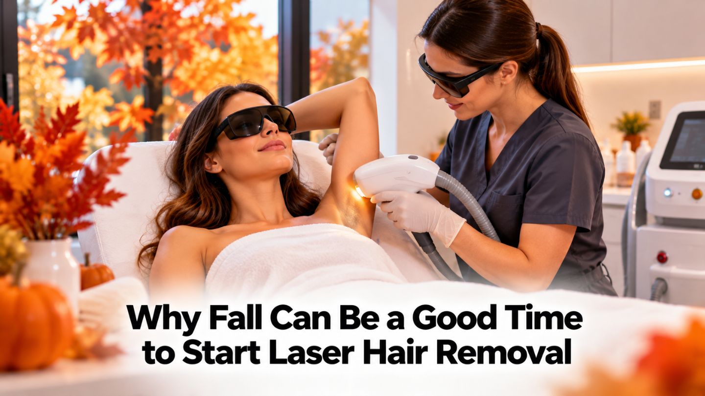 Why Fall Can Be a Good Time to Start Laser Hair Removal