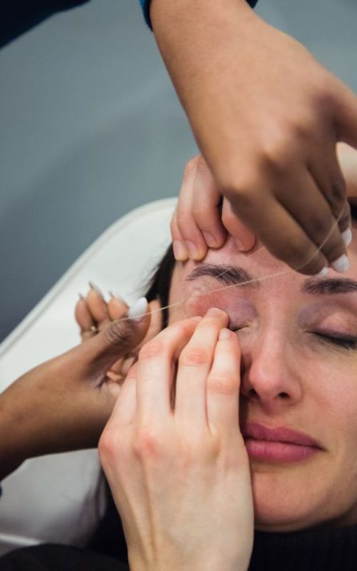 Eyebrow Threading