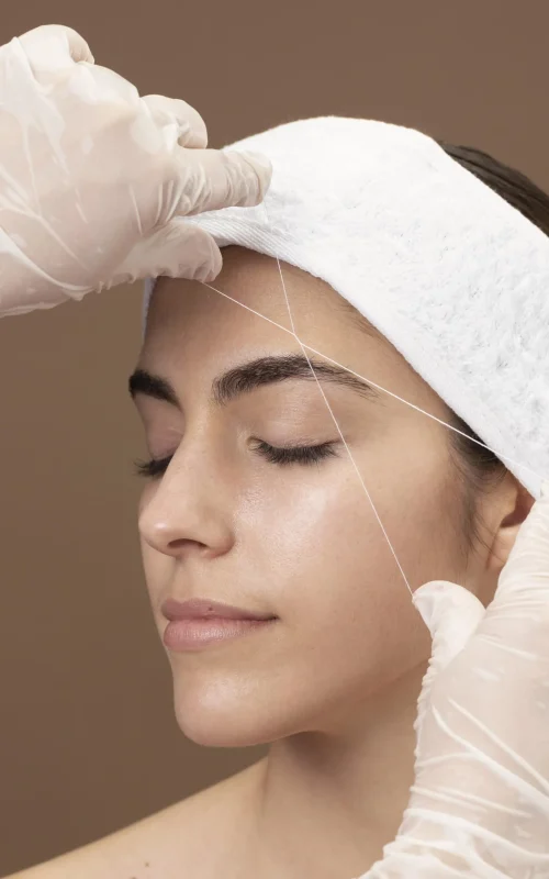 Professional Eyebrow Threading Service